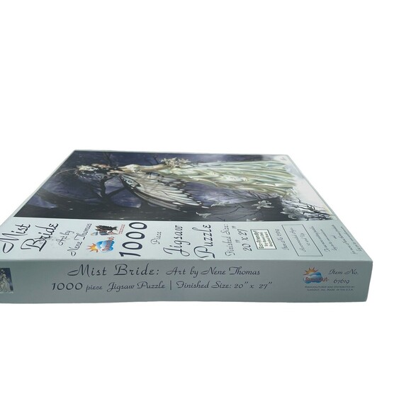 Nene Thomas "Mist Bride's Maid" Fairy 1000pc Jigsaw Puzzle RARE Complete - Picture 7 of 7